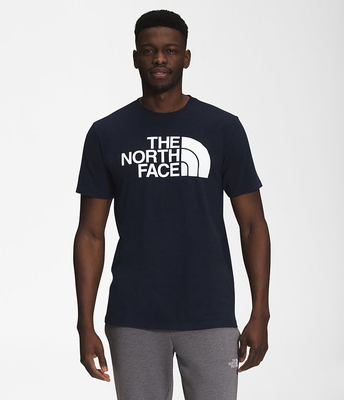 Camiseta The North Face Hombre Azul Marino Manga Corta Half Dome 23769LGZM